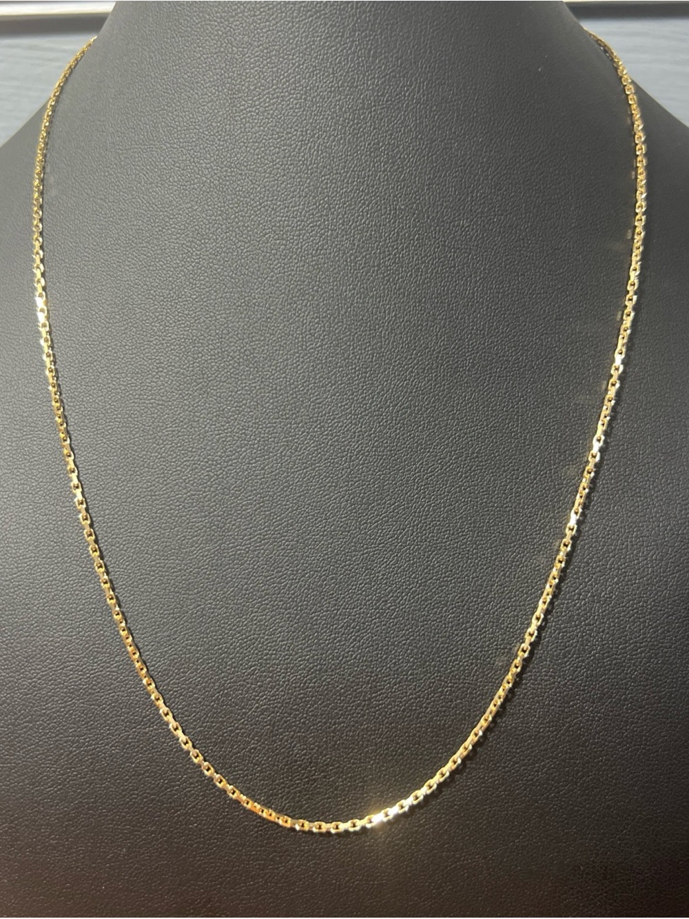Delicate Gold Cable-Link Necklace for Women